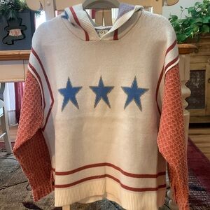 NWOT Pol Sweater with hood